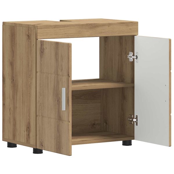 Комплект шкафове за баня TULUM Дъб 60 x 34 x 63 см