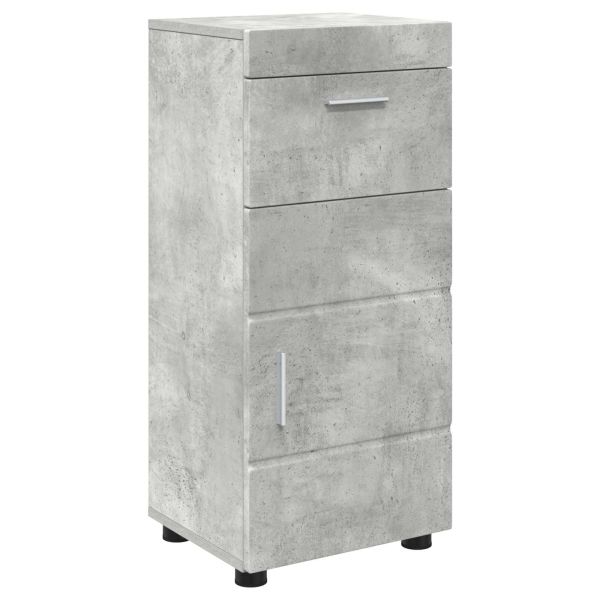 Комплект шкафове за баня TULUM Циментено сиво 37 x 31,5 x 82 см
