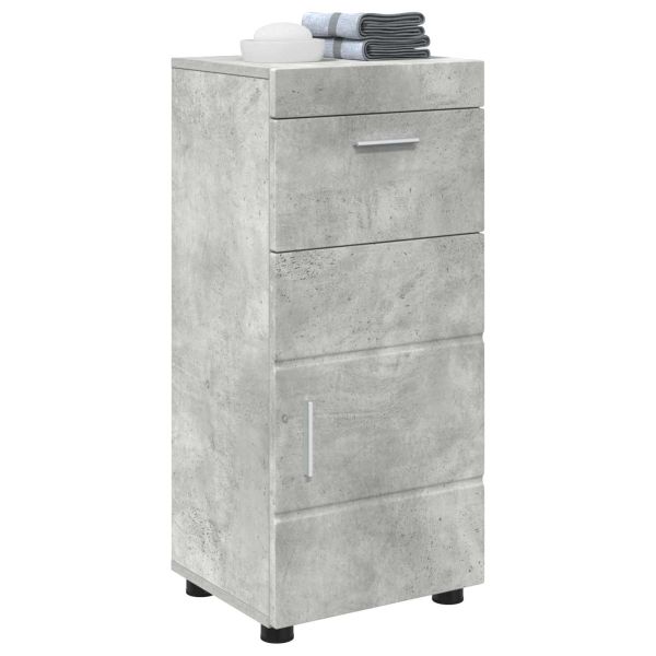 Комплект шкафове за баня TULUM Циментено сиво 37 x 31,5 x 82 см