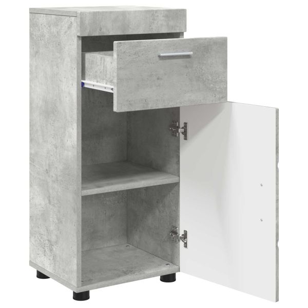 Комплект шкафове за баня TULUM Циментено сиво 37 x 31,5 x 82 см