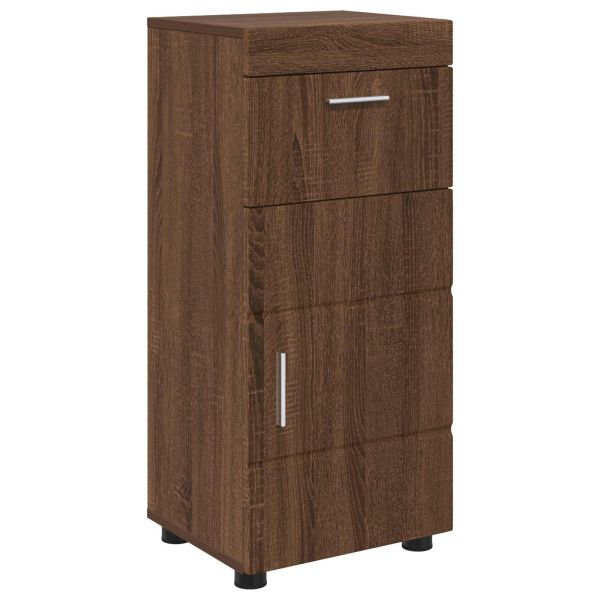 Комплект шкафове за баня TULUM Кафяв дъб 37 x 31,5 x 82 см