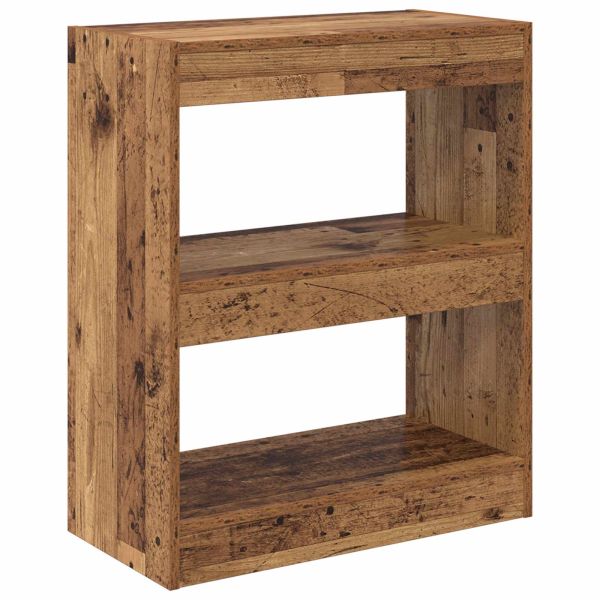 Шкаф за книги Старо дърво 60 x 30 x 72 см Инженерно дърво