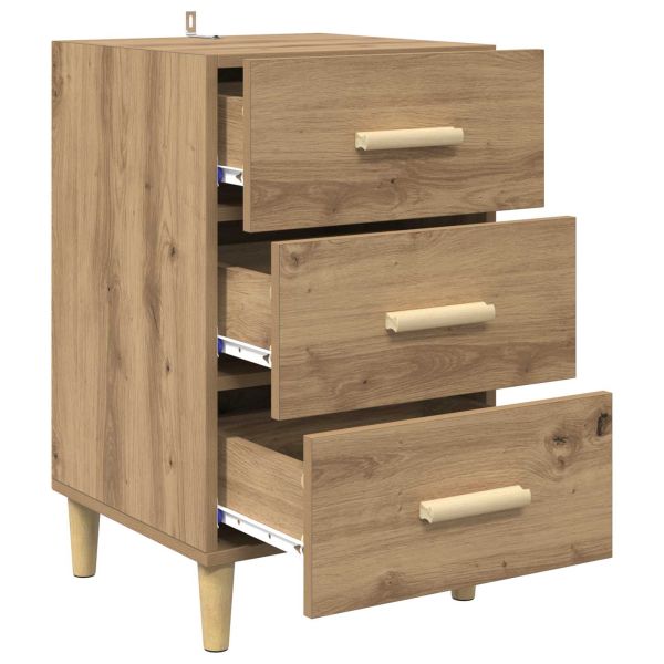Нощен шкаф Дъб 40 x 40 x 66 см Инженерно дърво