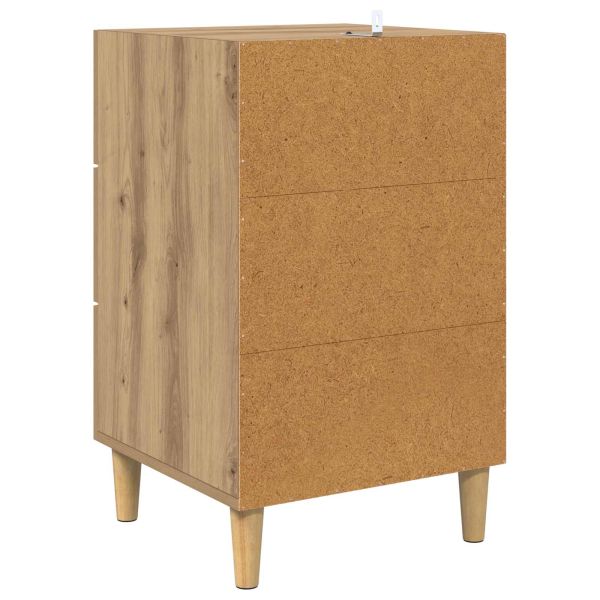 Нощен шкаф Дъб 40 x 40 x 66 см Инженерно дърво