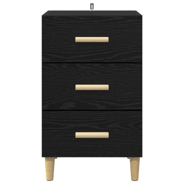 Нощен шкаф Черния дъб 40 x 40 x 66 см Инженерно дърво