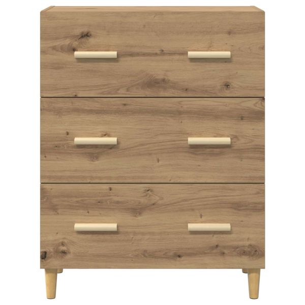 Служебен шкаф Дъб 69,5 x 34 x 90 см Инженерно дърво