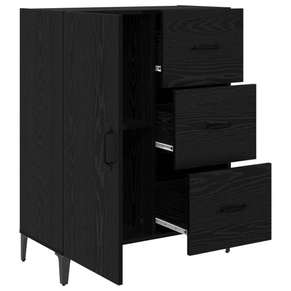 Служебен шкаф Черния дъб 69,5 x 34 x 90 см Инженерно дърво