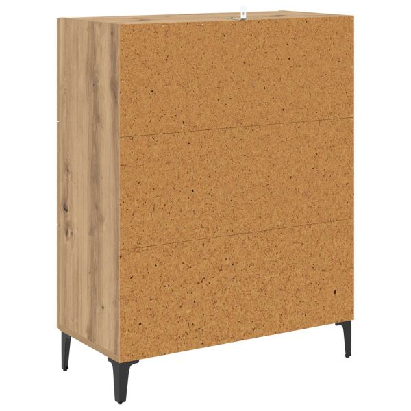 Служебен шкаф с чекмедже Дъб 69,5 x 34 x 90 см