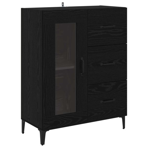 Служебен шкаф с чекмедже Черния дъб 69,5 x 34 x 90 см