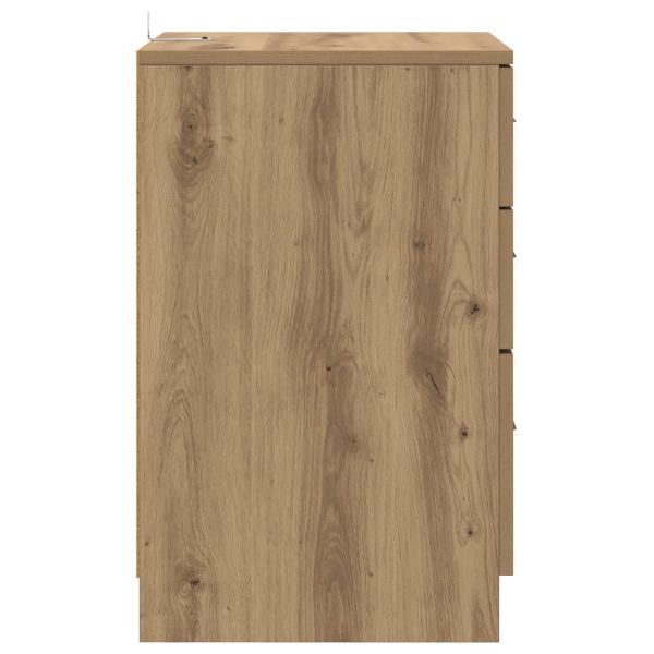 Нощен шкаф с чекмедже Дъб 40 x 40 x 63 см Инженерно дърво