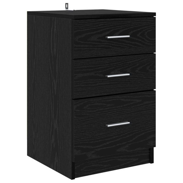 Нощен шкаф Черния дъб 40 x 40 x 63 см Инженерно дърво