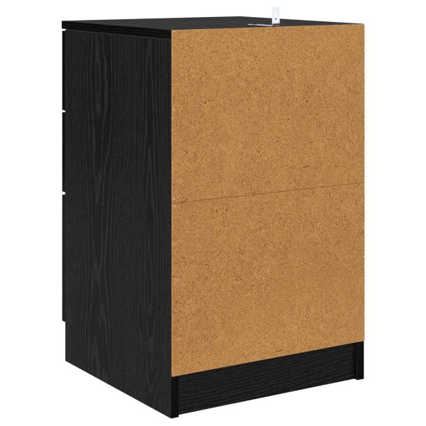 Нощен шкаф Черния дъб 40 x 40 x 63 см Инженерно дърво