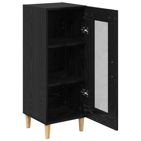 Служебен шкаф Черния дъб 34.5 x 32.5 x 90 см Инженерно дърво