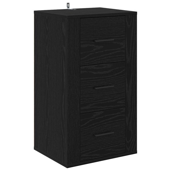 Служебен шкаф Черния дъб 40 x 33 x 70 см Инженерно дърво