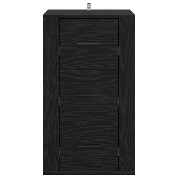 Служебен шкаф Черния дъб 40 x 33 x 70 см Инженерно дърво