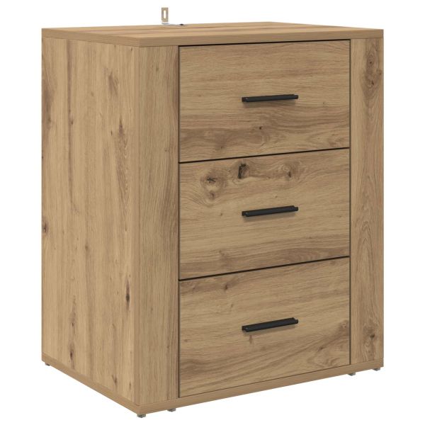 Нощен шкаф с чекмедже Дъб 35 x 50 x 60 см Инженерно дърво