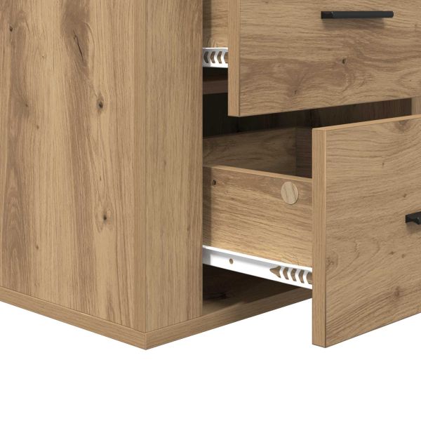Нощен шкаф с чекмедже Дъб 35 x 50 x 60 см Инженерно дърво