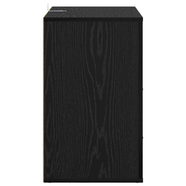 Нощен шкаф Черния дъб 35 x 50 x 60 см Инженерно дърво