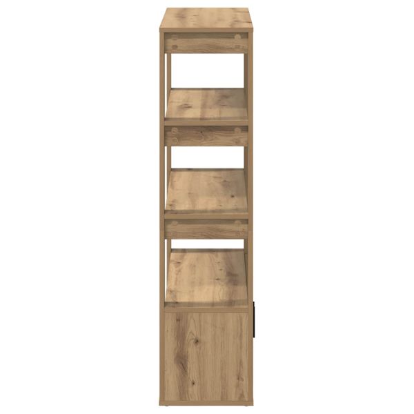 Служебен шкаф дъб артизан 30 x 80 x 119.5 см Инженерно дърво
