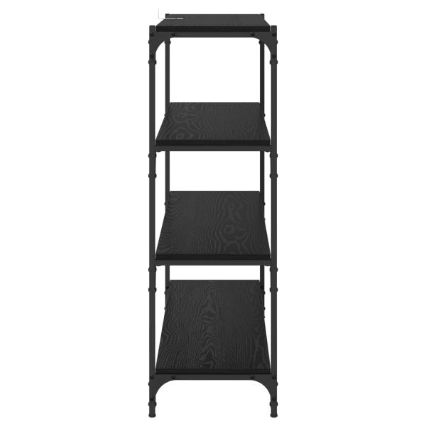Шкаф за книги Черния дъб 100 x 33 x 100 см