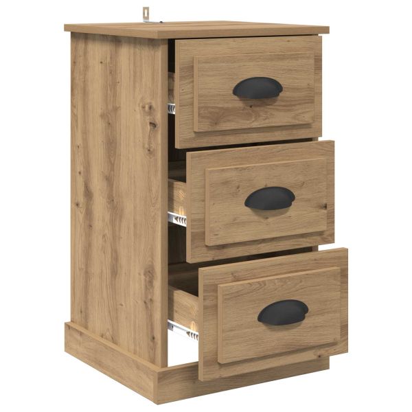Нощен шкаф с чекмедже Дъб 39 x 39 x 67,5 см Инженерно дърво