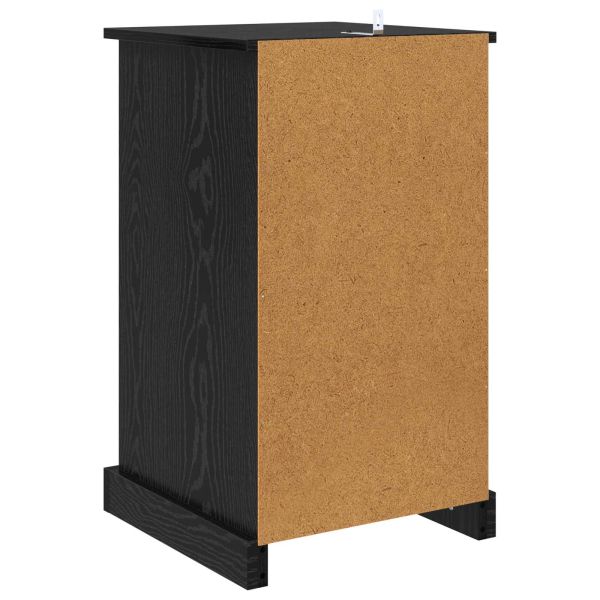 Нощен шкаф Черния дъб 39 x 39 x 67,5 см Инженерно дърво