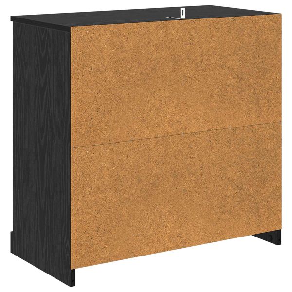 Служебен шкаф Черния дъб 70 x 35,5 x 67,5 см Инженерно дърво