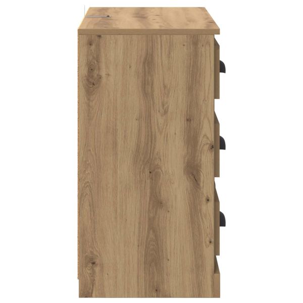 Служебен шкаф Дъб 70 x 35,5 x 67,5 см Инженерно дърво