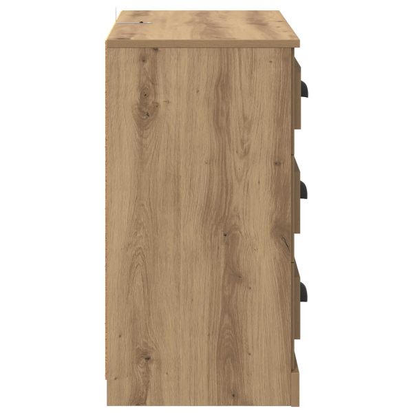 Служебен шкаф Дъб 70 x 35,5 x 67,5 см Инженерно дърво