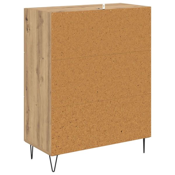 Служебен шкаф с чекмедже Дъб 69,5 x 34 x 90 см