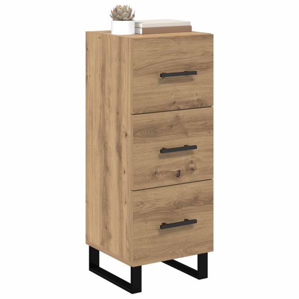 Служебен шкаф с чекмедже Дъб 34,5 x 34 x 90 см