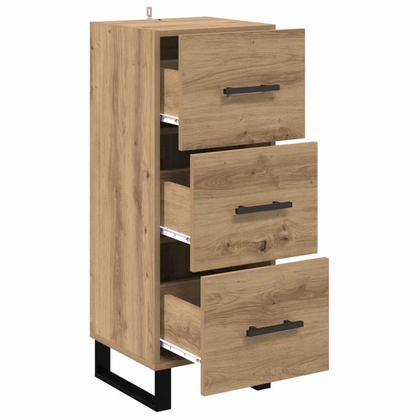Служебен шкаф с чекмедже Дъб 34,5 x 34 x 90 см
