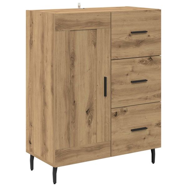 Служебен шкаф с чекмедже Дъб 69,5 x 34 x 90 см