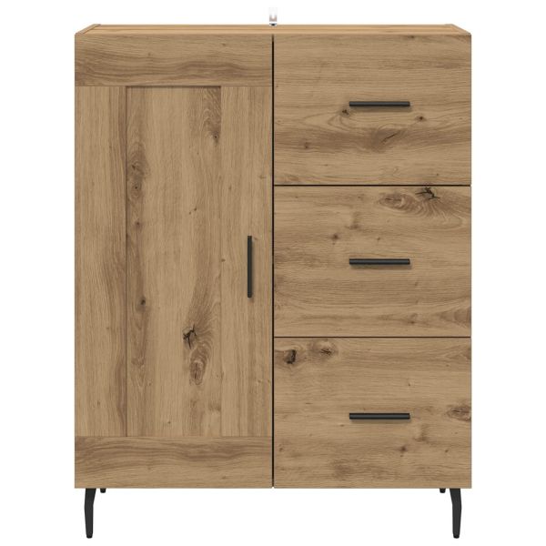 Служебен шкаф с чекмедже Дъб 69,5 x 34 x 90 см