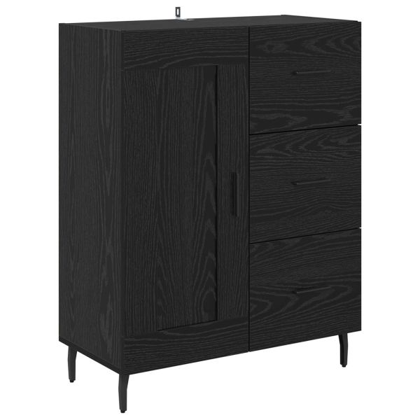 Служебен шкаф с чекмедже Черния дъб 69,5 x 34 x 90 см