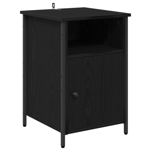 Нощен шкаф Черния дъб 40 x 42 x 60 см Инженерно дърво