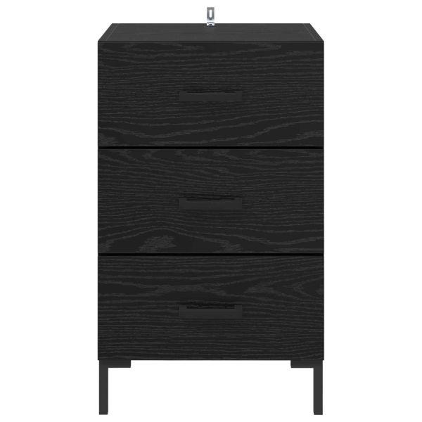 Нощен шкаф Черния дъб 40 x 40 x 66 см Инженерно дърво