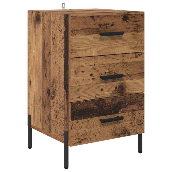 Нощен шкаф Старо дърво 40 x 40 x 66 см Инженерно дърво