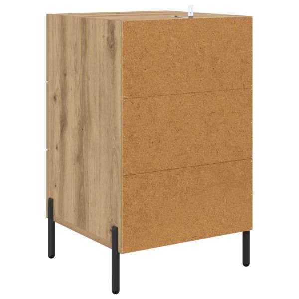 Нощен шкаф с чекмедже Дъб 40 x 40 x 66 см Инженерно дърво