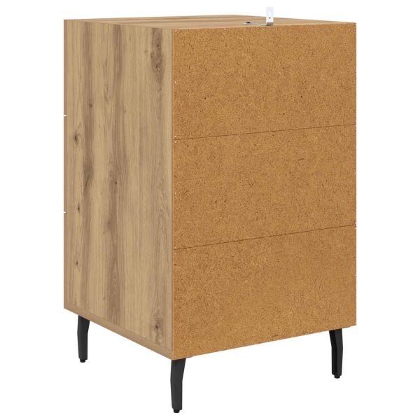 Нощен шкаф с чекмедже Дъб 40 x 40 x 66 см Инженерно дърво