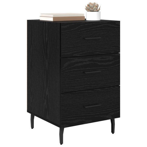 Нощен шкаф Черния дъб 40 x 40 x 66 см Инженерно дърво