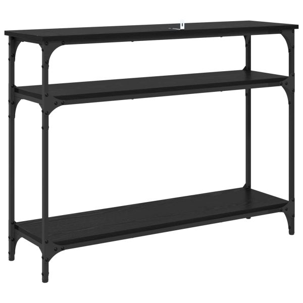 Конзолна маса Черния дъб 100 x 29 x 75 см Инженерно дърво