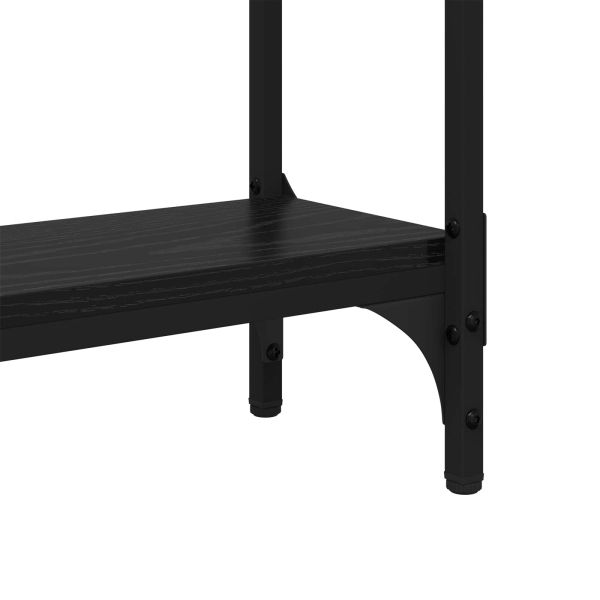 Конзолна маса Черния дъб 100 x 29 x 75 см Инженерно дърво