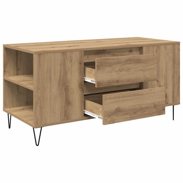 Масичка за кафе Дъб 102 x 44,5 x 50 см Инженерно дърво