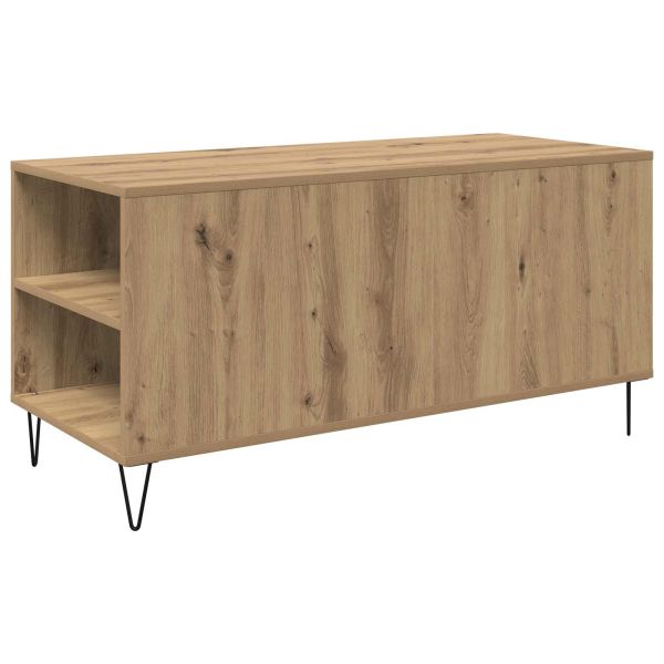 Масичка за кафе Дъб 102 x 44,5 x 50 см Инженерно дърво