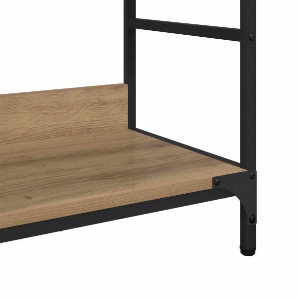 Рафт за книги дъб артизан 78.5 x 33 x 82 см Инженерно дърво