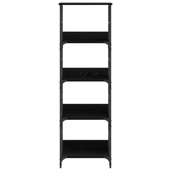 Рафт за книги Черния дъб 50 x 33 x 153 см Инженерно дърво