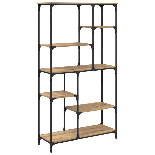 Рафт за книги Дъб 99 x 35,5 x 176 cm Инженерно дърво