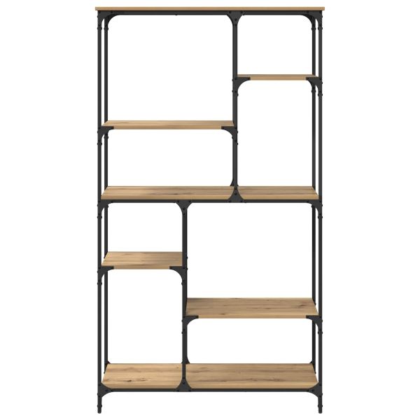Рафт за книги Дъб 99 x 35,5 x 176 cm Инженерно дърво