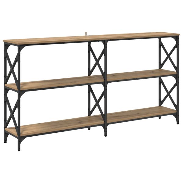 Конзолна маса Дъб 156 x 28 x 80,5 см Инженерно дърво